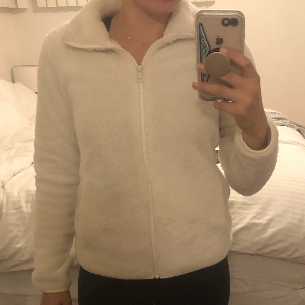 White super soft jacket